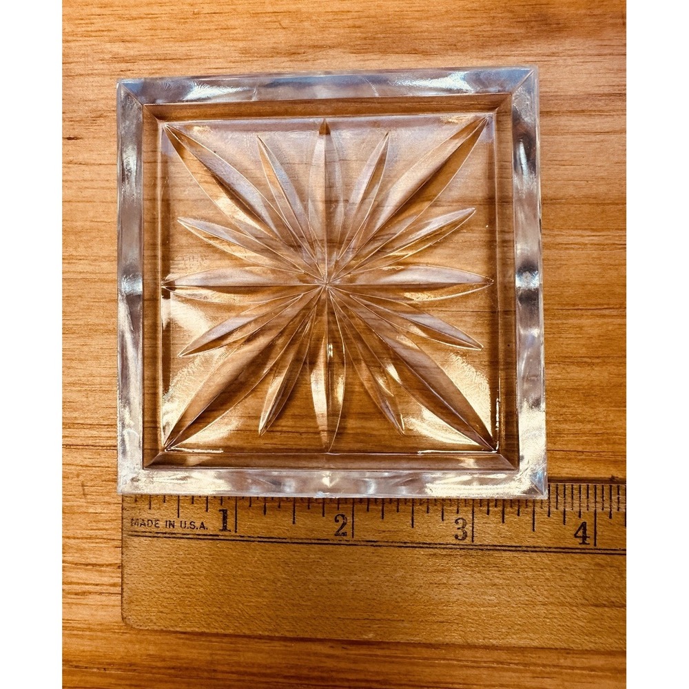 MCM Starburst Acrylic Coasters by Dek-O-Coasters Set Of 8 In Case Starburst VTG‎ - Picture 8 of 8